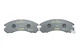 Колодки гальмові TEXTAR 2136301 Mitsubishi Outlander, Lancer, Pajero, Galant, L200 MZ690568, MZ690562, MB857837 - зображення 3