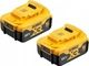 Набір акумуляторних батарей для інструментів DeWalt 5 Аг 18 В 2 шт. (DCB184P2-XJ) - зображення 1