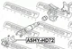 Хрестовина Febest ASHY-HD72 - зображення 2
