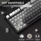 Игровая клавиатура ATTACK SHARK X85 Gradient Black - изображение 5