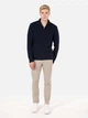 Свитер теплый на молнии мужской Colin's CL1072290NAV M Navy (8684112470764) - изображение 3