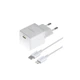 Зарядное устройство Baseus Palm Fast Charger 1C 20 Вт с кабелем USB-C - Lightning 1 м Белый (E0116400) - изображение 1