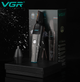 Триммер VGR V-603 для носа и ушей с насадкой для бровей Черный - изображение 2
