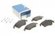 Гальмівні колодки BOSCH 0 986 494 263 Mercedes E-Class, C-Class, CLS-Class A0074207520, A0064202820, A0054201620 - зображення 1