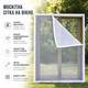 Москітна сітка на вікно Magic Mesh 150×130 см - зображення 3