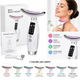 7в1 LED Массажер для шеи и лица с подогревом NeckLift Pro - Антивозрастной лифтинг + 7 цветов светотерапии - изображение 2