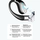 Бездротові навушники Inspire YYK Q39 Black OWS Bluetooth 5.3, відкритий тип, до 20 год роботи з кейсом - зображення 7