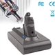 Акумулятор для пилососа Dyson V6 ASUNCELL 3500 mAh, 21.6V, літій-іонний, змінний - зображення 4