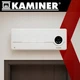 Тепловая воздушная завеса Kaminer 26389 2000 Вт Wi-Fi с LED-дисплеем, пультом ДУ и ECO-режимом для дома и офиса - изображение 3