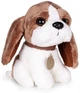 Мягкая игрушка EcoToys Плюшевая собачка в сумке Бигль со щеткой (HC750228) (5905817008285) - изображение 3