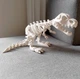 Подвижный скелет Тираннозавра – Tyrannosaurus Rex 20х10х10 см белый - изображение 2