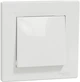 1-клавішний вимикач Schneider Electric Asfora 10A Білий з рамкою (EPH0100121) - изображение 1