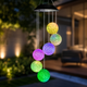 Садовая подвесная лампа с 6 LED шарами MULTI / Лампа на солнечной батарее / Декоративные фонарики Музыка ветраСадовая подвесная лампа с 6 LED шарами MULTI / Лампа на солнечной батарее / Декоративные ф - изображение 1