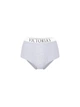 Женские трусики Victoria's Secret (28744968271) Exploded Logo Cotton Modern Brief XS серые - изображение 4
