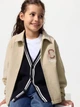 Детская куртка UNIQLO на молнии 1159862111 (Бежевый 11-12) на рост 145-155 см - изображение 1