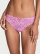 Комплект белья Victoria's Secret бюст и трусики тонг 1160873488 (Розовый 38C/XL) - изображение 5