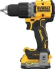 Wiertarko-wkrętarka akumulatorowa DeWalt 18 V XR z 2 akumulatorami 1.7 Ah (DCD800E2T-QW) - obraz 2