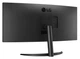 Монітор 34" LG 34WR50QK-B (34WR50QK-B.AEU) VA 100Hz 3440x1440 Curved Black - зображення 5