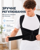 Корректор для коррекции осанки ортопедический корсет для разгрузки позвоночника и выравнивания спины BRS - изображение 3