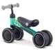 Rowerek biegowy trojkolowy dla dzieci RICOKIDS RK-606 Czarno-turkusowy (5903890632502) - obraz 2