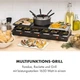 Гриль раклет из фондю Klarstein Fonduelette XL 3в1 12 человек 1650W (10035220) - изображение 1