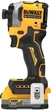 Akumulatorowa zakrętarka udarowa DeWalt 18V XR POWERSTACK 1/4" z 2 akumulatorami 1.7 Ah (DCF850E2T-QW) - obraz 2