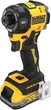 Zakrętarka udarowa hydrauliczna DeWalt 1/4' 18 V 56 Nm z 2 akumulatorami 1.7 Ah (DCF870E2T-QW) - obraz 4