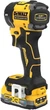 Zakrętarka udarowa hydrauliczna DeWalt 1/4' 18 V 56 Nm z 2 akumulatorami 1.7 Ah (DCF870E2T-QW) - obraz 6