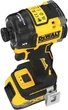 Zakrętarka udarowa hydrauliczna DeWalt 1/4' 18 V 56 Nm z 2 akumulatorami 1.7 Ah (DCF870E2T-QW) - obraz 7