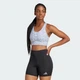 Жіноче бра Own the Run Pocket Medium Support Print adidas JN9694 (2X (C-D)) сірий (4067902503547) - зображення 1
