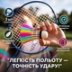 Воланы для бадминтона Newt Badminton Shuttlecocks 3 шт перьевые Цветные (NE-BD-008Y) - изображение 2