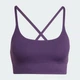 Жіноче бра adidas All Me Light Support Rib Long Line adidas JL5544 (XL) фіолетовий (4068811362898) - зображення 6