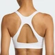Жіноче бра Optime Workout Medium Support adidas KD6685 (XS) білий (4068822857482) - зображення 5