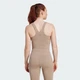 Женская майка adidas All Me Medium Support adidas JL5521 (2XL) коричневый (4068811378325) - изображение 2
