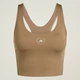 Женский кроп-топ adidas By Stella McCartney Yoga adidas JW1998 (XL) коричневый (4068807609761) - изображение 1