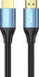 Кабель Vention HDMI M-M, 12.0 м, V1.4, 4K 60Гц, PVC, Aluminum alloy Type Blue (ALHSM) - изображение 2