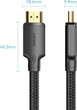 Кабель Vention HDMI M-M, 12.0 м, V2.0 4K 30Гц оплетка Black (ALLBM) - изображение 2