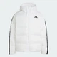 Мужской пуховик Essentials Climawarm 3-Stripes Puffer Hooded adidas JX7800 (L) белый (4068811629458) - изображение 5
