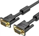 Кабель Vention VGA 15M-15M, 1.0 м, з ферритами, Black (DAEBF) - зображення 1