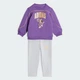 Детский комплект: свитшот и леггинсы ADIDAS DISNEY MINNIE MOUSE adidas JZ3548 (74) фиолетовый (4068821154254) - изображение 2