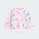 Детский комплект: свитшот и брюки Seasonal Essentials Adiraptor French Terry Kids adidas JW2405 (68) розовый (4068808287166) - изображение 3