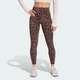 Жіночі легінси Optime Power Leopard 7/8 adidas KF9094 (2XL) чорний (4068821027923) - зображення 1