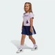 Детский комплект: футболка и шорты ADIDAS DISNEY FROZEN adidas JZ3578 (140) фиолетовый (4068821305441) - изображение 3