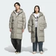 Куртка 3-Stripes Long Down adidas KF3698 (XL) зеленый (4068816044775) - изображение 1