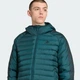 Мужская куртка Synthetic Hooded Jacket adidas JX4116 (S) зеленый (4068809552294) - изображение 4
