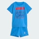 Дитячий комплект: футболка та шорти adidas Marvel Avengers adidas JZ3552 (68) синій (4068821269750) - зображення 2