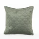 Подушка декоративна 50×70 ТЕП VELOUR темно-зелена Dark Green, велюр, м’яка, антиалергенна - зображення 1