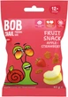 Натуральные снеки для детей Bob Snail Яблоко-клубника 40 г (4820219347491) - изображение 1
