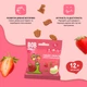 Натуральные снеки для детей Bob Snail Яблоко-клубника 20 г (4820219347866) - изображение 3