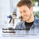 SoundPeats Clear black навушники бездротові Bluetooth TWS чорні - зображення 5